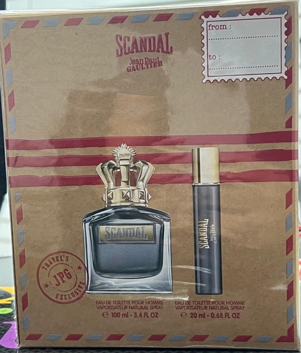 [8435415084918] JEAN PAUL G SCANDAL 3.4oz+2.5ml EDP F/M