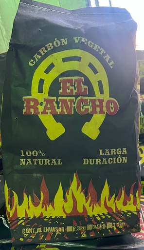 [0123456789012] BBQ CHARCOAL /CARBON EL RANCHO DE MESQUITE 6.6 LBS