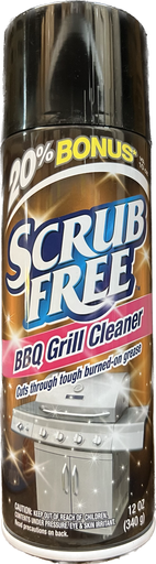 [850045213350] SCRUB FREE BBQ GRILL CLEANER 12oz /12