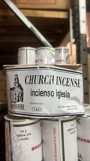 [INCENSE CAN CHURCH 12PK] INCENSE CAN CHURCH 12PK