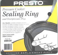 [075741099361] PRESTO SEALING RING 6QT+