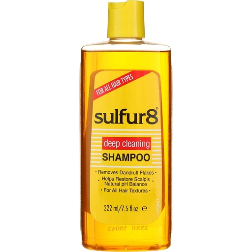 [075610439106] SULFUR 8 DEEP CLEANSING SHAMPOO 7.5oz /12