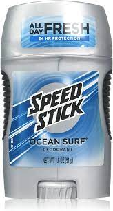 [022200940238] MEN'S SPEED STICK DEOD. OCEAN SURF 1.8oz/12