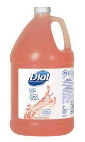 [023400039869] DIAL HAIR + BODY WASH 1 GALLON /4