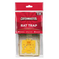 [029049006101] CATCHMASTER WOOD RAT TRAP BIG 12pk (610 FRENCH)