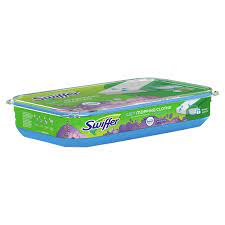 [037000158455] SWIFFER WET MOPPING CLOTHS LAVENDER 12PK  /12