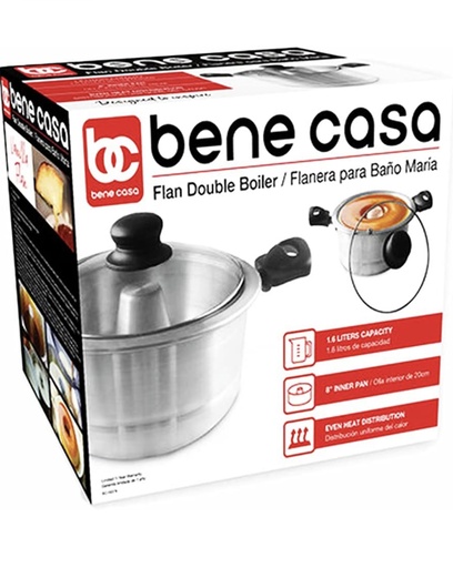 [037005583788] FLANERA DOUBLE BOILER  S/S  1.6LT B/C  /24