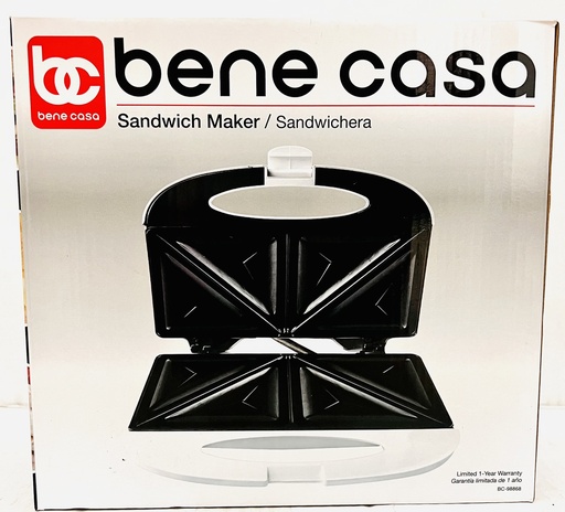 [037005988682] SANDWICH MAKER WHITE B/C /6