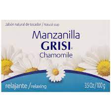 [037836000010] GRISI SOAP RELAXING MANZANILLA  3.5oz /144