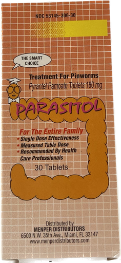 [042279467245] PARASITOL CAPLETS 30 Caplets