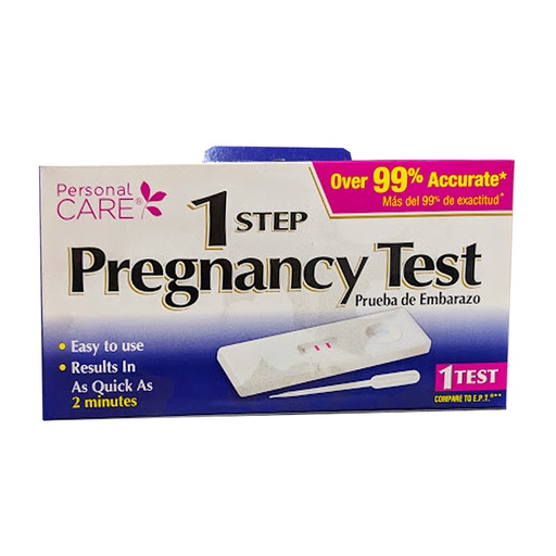 [048155920200] PCARE PREGNANCY TEST 1CT /24