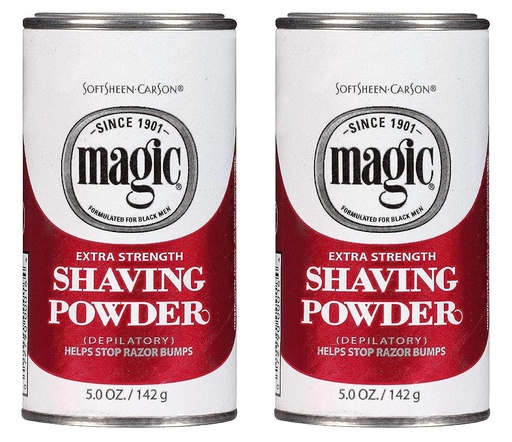 [072790000164] Magic Shaving Powder Red Xtra Strenght 5oz /6