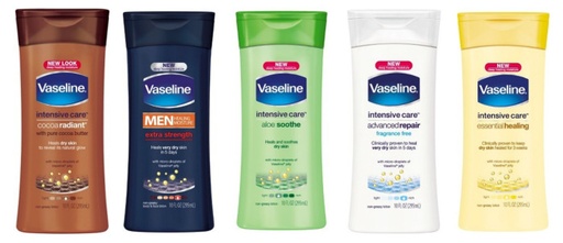 [VASELINE LOTION 10oz ASSORTED] VASELINE LOTION ASSORTED 10oz /6