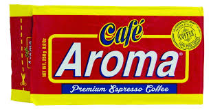 [034027123459] CAFE AROMA ESPRESSO BRICK 8.8oz/24